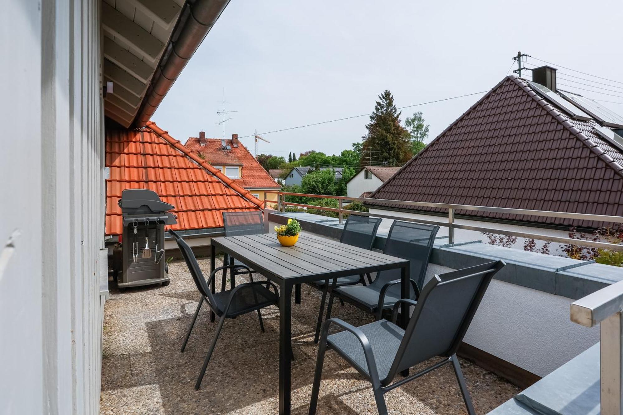 Dreamstay Augsburg Traum Penthouse Goeggingen Exterior photo